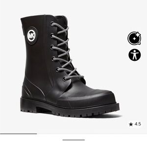 Michael Kors Montaigne Rain Boots new